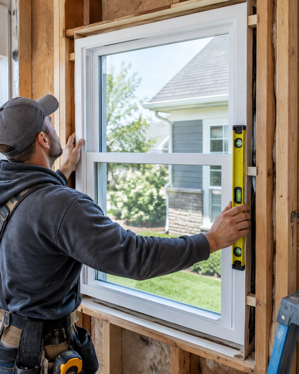 Building envelope with windows